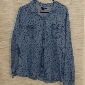 Old Navy jean button up